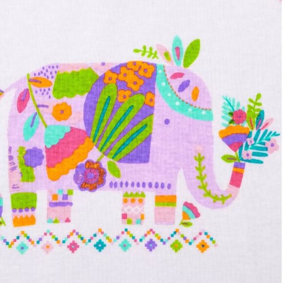 NWT The Children’s Place Baby And Toddler Girls Elephant Snug Fit Cotton Pajama - Picture 3 of 6